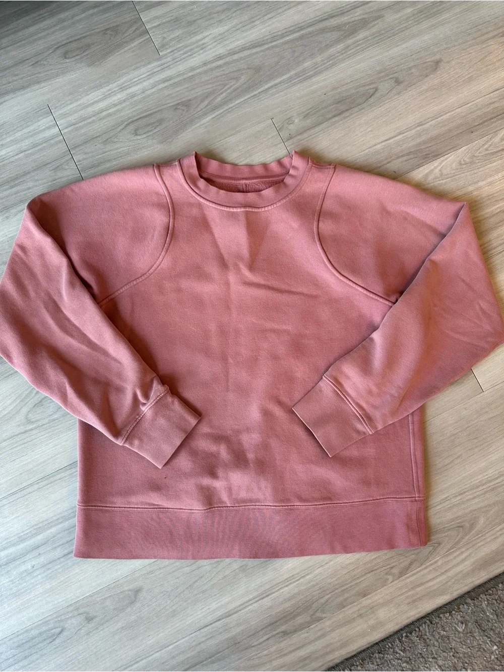 Lululemon Loungeful Crewneck Pullover Brier Rose Size XS